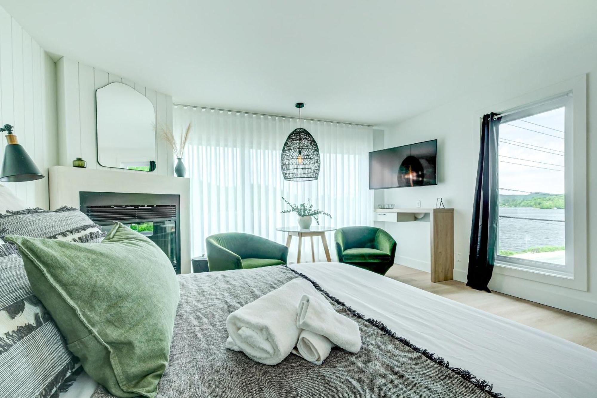Les Lofts Du Lac Des Sables By Kasania Sainte-Agathe-des-Monts Ngoại thất bức ảnh